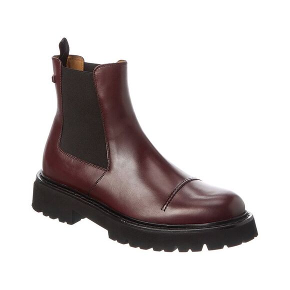 Ferragamo Leather Boot, Brown - Picture 1 of 5